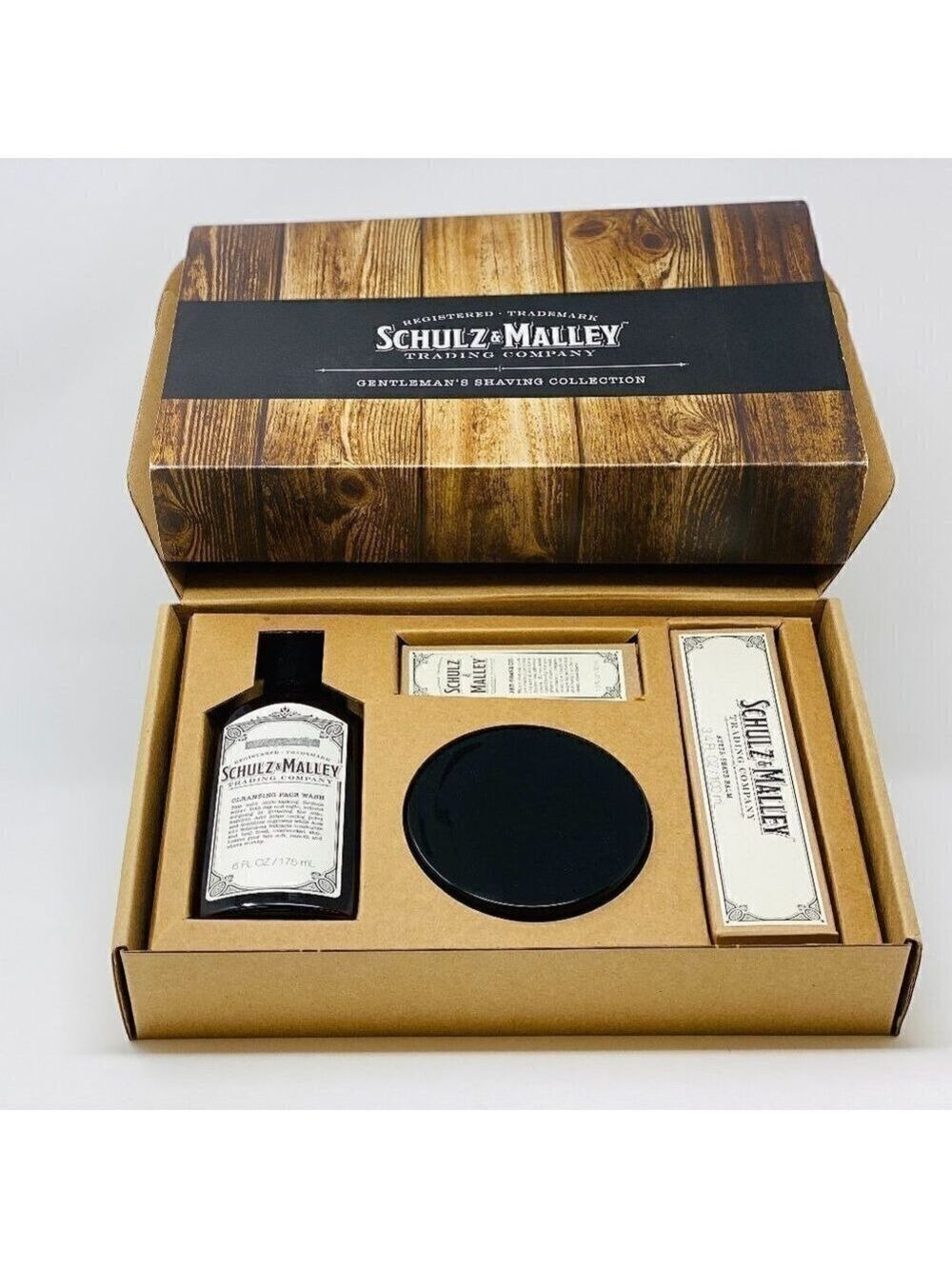 4pc-Schulz & Malley Gentleman's Shaving Collection